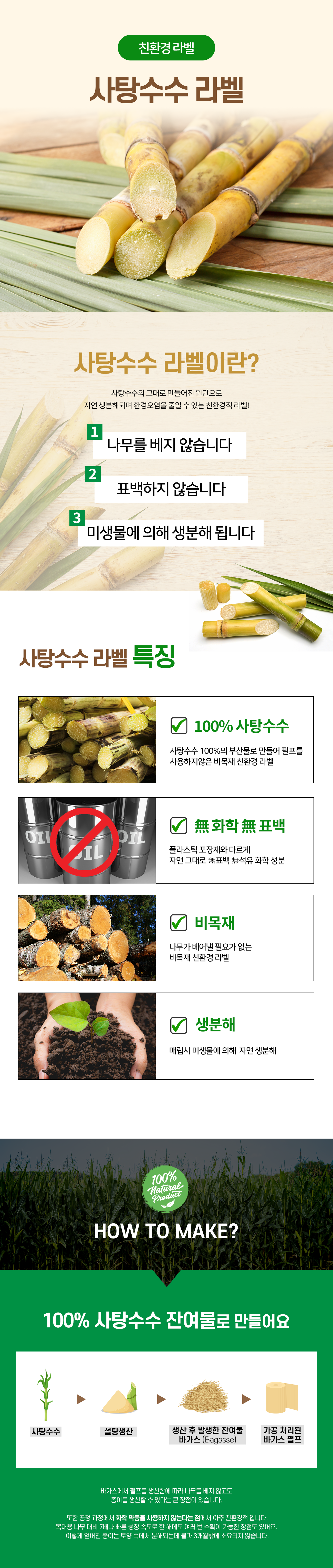 사탕수수 라벨